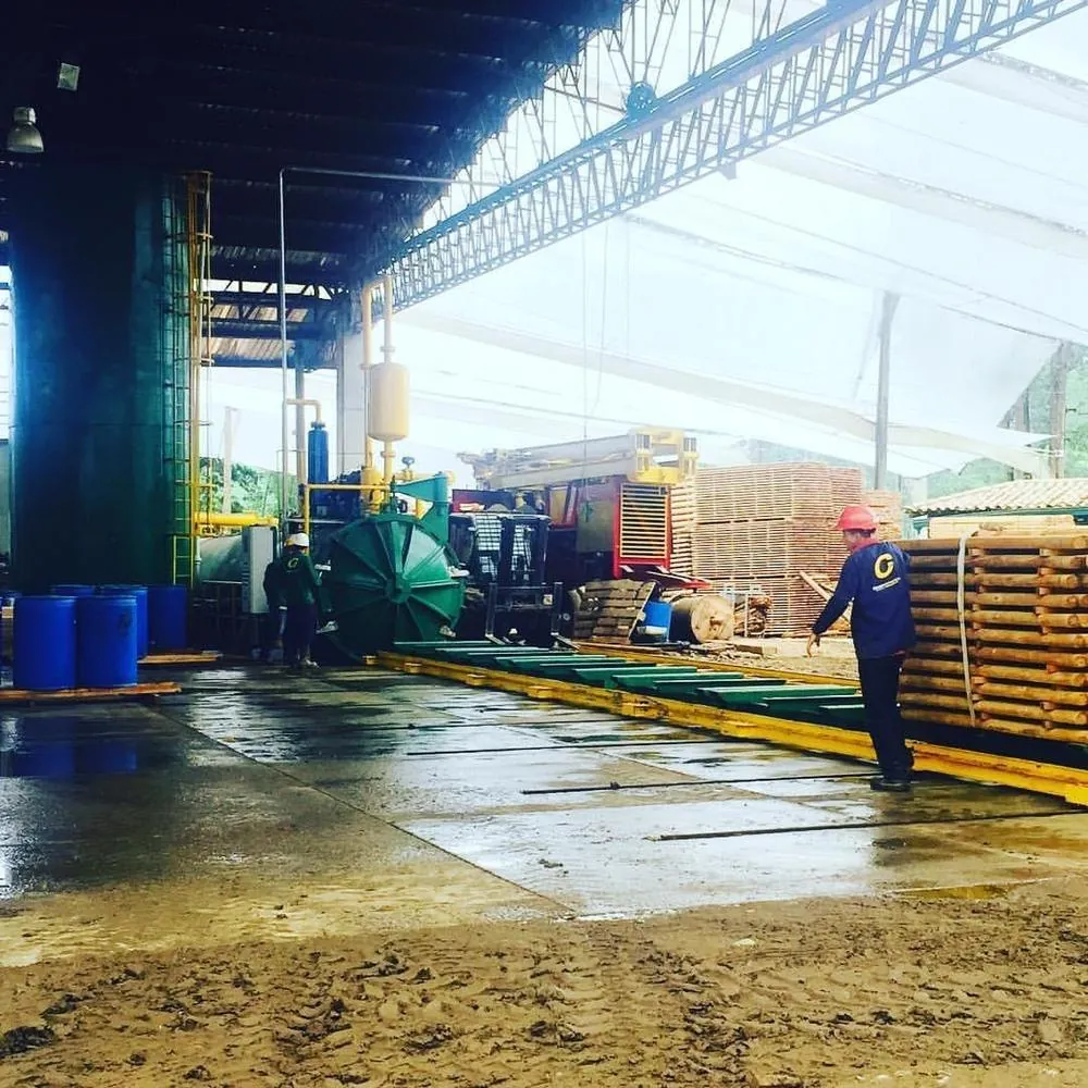 Obra en planta industrial